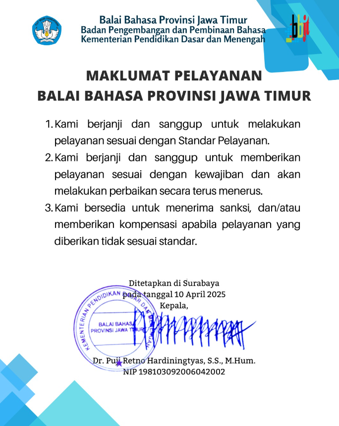 Maklumat Pelayanan