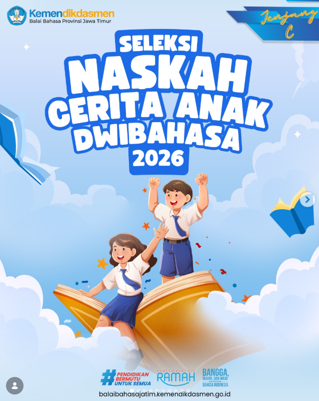 Seleksi Naskah Cerita Anak Dwibahasa 2026